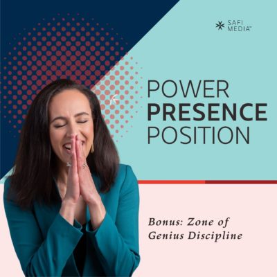 Re-Release: Zone of Genius Discipline