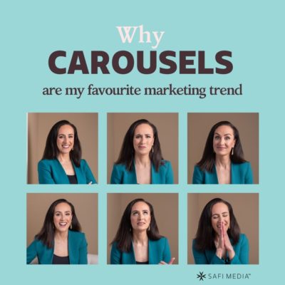 Why carousels are my favourite marketing trend